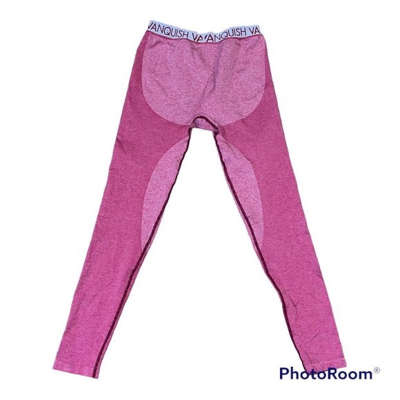 VQ Vanquish Sculpt Cerise Seamless Pink Leggings Tights - Picture 6 of 8